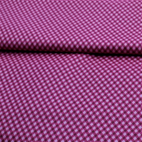 Bavlnená látka Geometrický vzor na bordovom 140cm