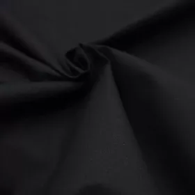 Bavlnená látka čierna 150 cm