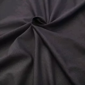 Bavlnený úplet čierny 180cm