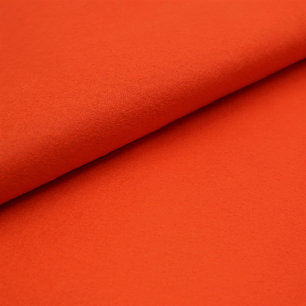 Filc Tmavo oranžový 90cm 1,5mm