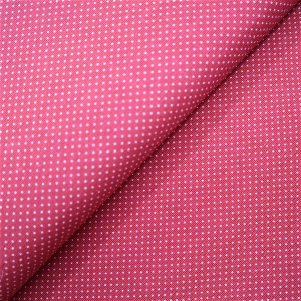 Dekoračná látka Loneta Mini dots red