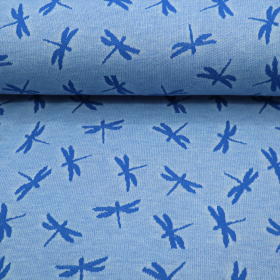 Úplet Jacquard dragonfly Jersey Royal 