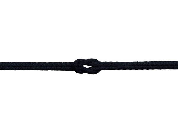 Bavlnená šnúra tmavomodrá 5mm