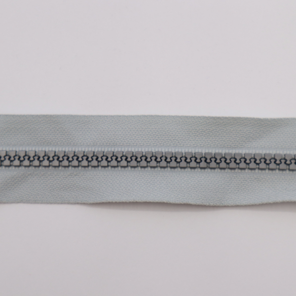 Zips kosticový sivý deliteľný 5mm, dĺžka 75cm