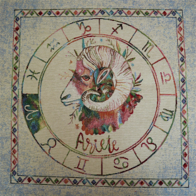 Gobelín panel znamenia - Baran 45x45cm