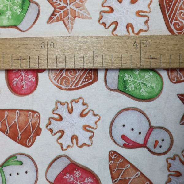 Vianočná bavlnená látka  150cm