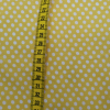 Viskóza biele bodky na žltej