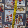 Vianočná bavlnená látka pohľadnice 150cm