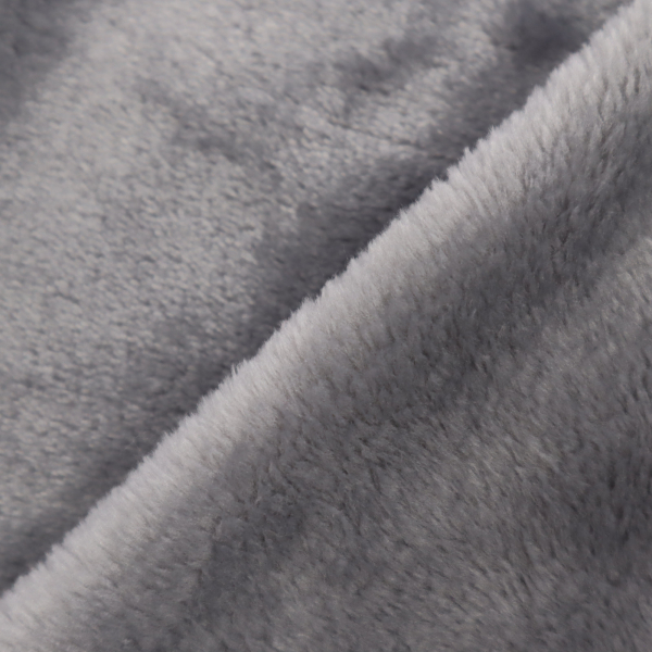 Flanel fleece šedý