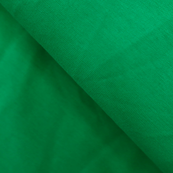 Nepočesaná teplákovina zelená 180cm