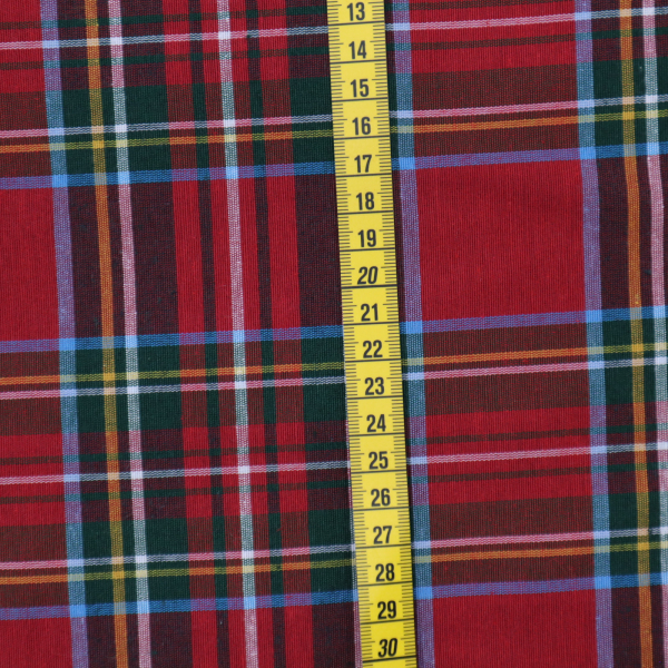 Vianočná dekoračná látka Kanafas Kocka 