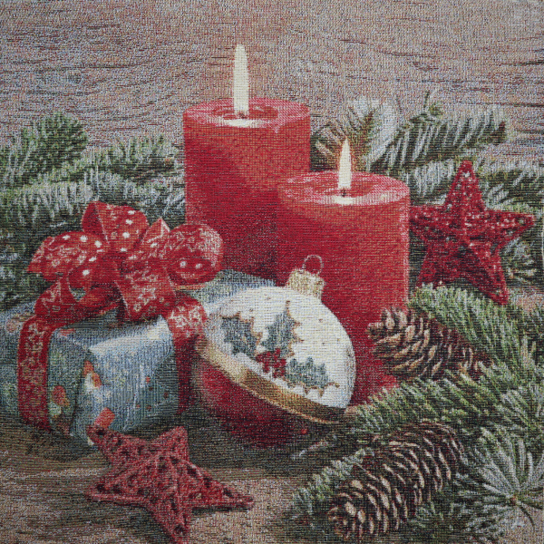 Gobelín panel - sviečky 45x45cm