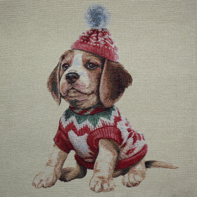 Gobelín panel - psík 45x45cm