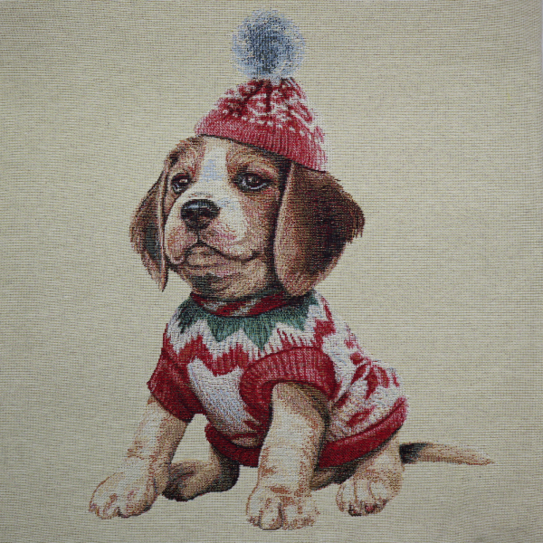 Gobelín panel - psík 45x45cm