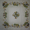 Gobelín panel - obrus a štóla vianočné gule 100x140cm