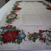 Gobelín panel - obrus Vianočná ruža 140x240cm