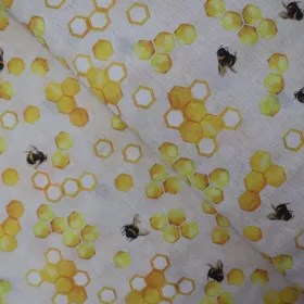 Dekoračná látka Loneta Honey Bee