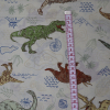 Bavlnená látka 140cm dinosaury