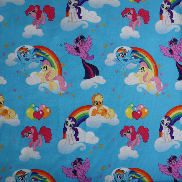 Bavlnený úplet Jersey My Little Pony
