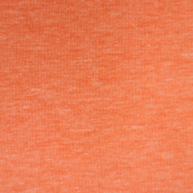 Bavlnený úplet oranžový melír 238