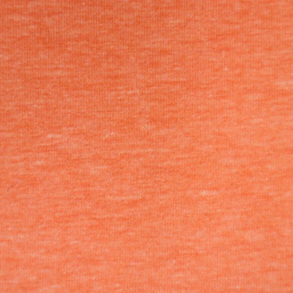 Bavlnený úplet oranžový melír 238
