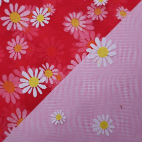 Tyl margatrétky červený