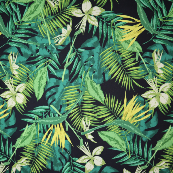 Úplet PES palma a monstera