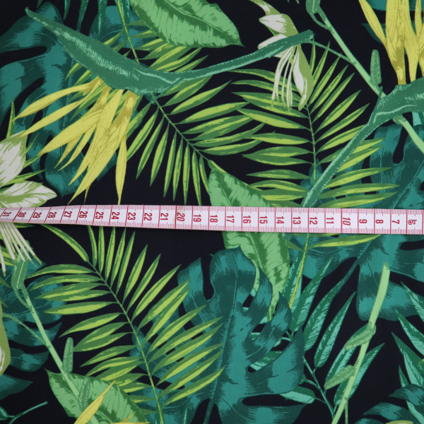 Úplet PES palma a monstera