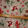 Vianočná bavlnená látka 150cm čižmička