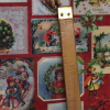 Vianočná bavlnená látka 150cm Mikuláš