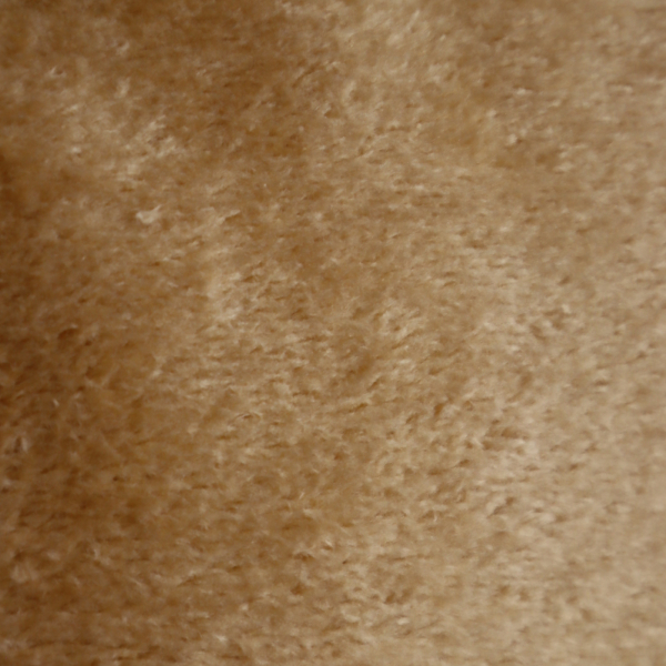 Flanel fleece karamelová