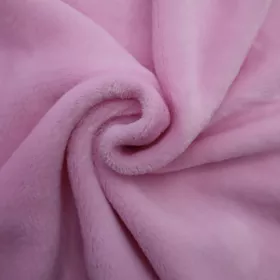 Flanel fleece baby ružová
