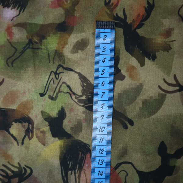 Bavlnená látka 150cm jelene