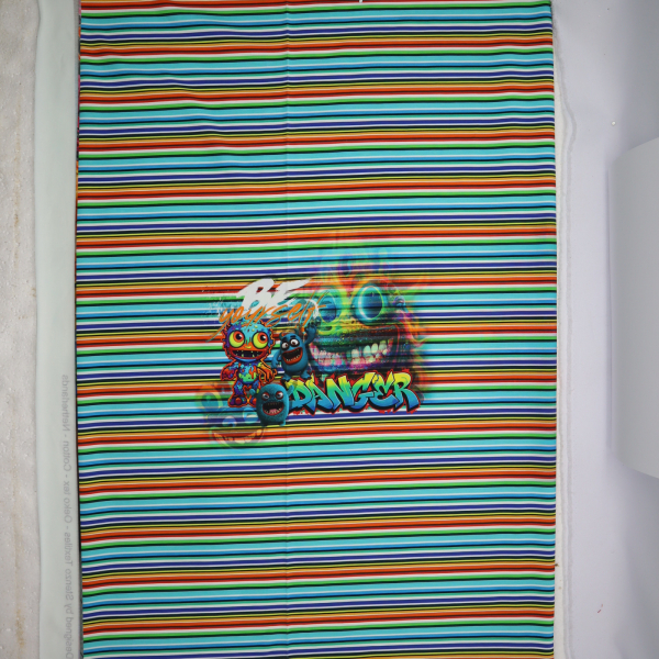 Úplet panel - crazy pásik 70x50cm