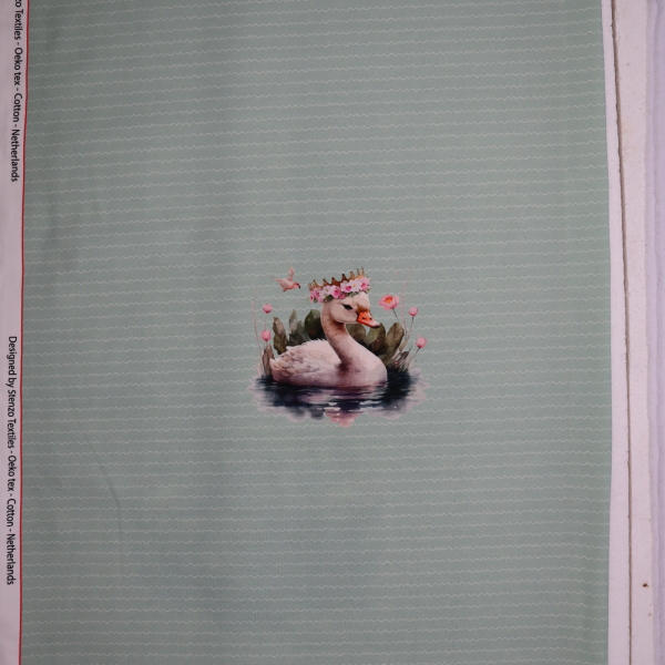 Úplet panel - labuť 70x50cm