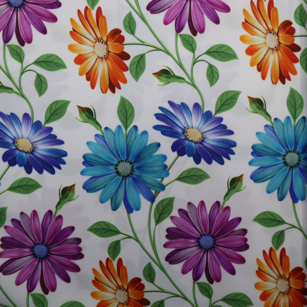 Kočárkovina digitálna potlač potiahnutá PVC-F Echynacea