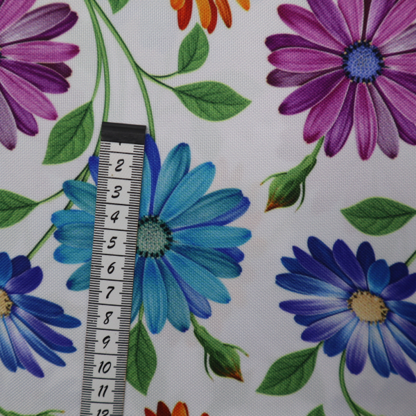 Kočárkovina digitálna potlač potiahnutá PVC-F Echynacea