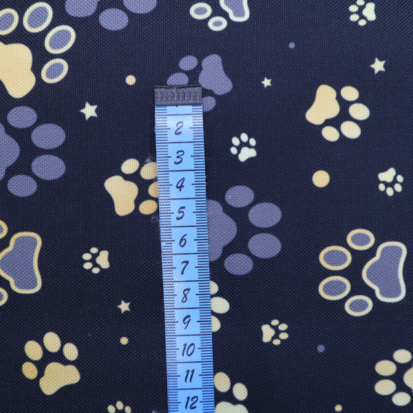 Kočárkovina digitálna potlač potiahnutá PVC-F Labky