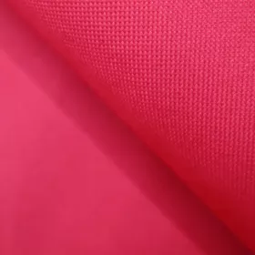 Kočárkovina hrubšia, pogumovaná, potiahnutá PVC-F červená