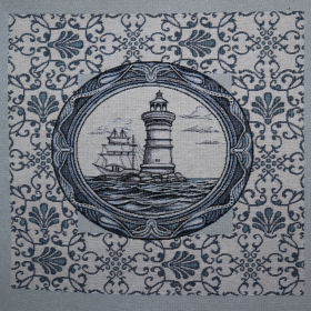 Gobelín panel maják 45x45cm