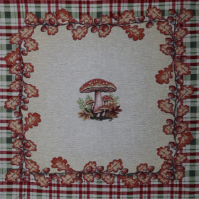 Gobelín panel muchotrávky 45x45cm