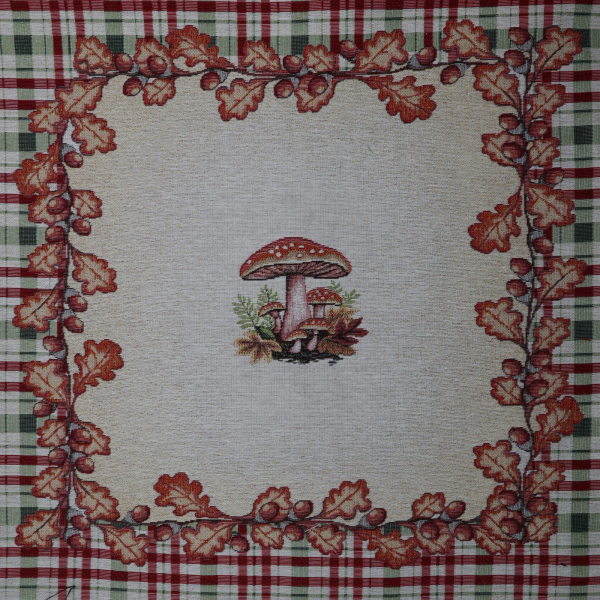 Gobelín panel muchotrávky 45x45cm
