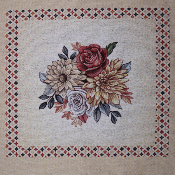 Gobelín panel kvietočky 45x45cm