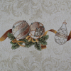 Gobelín panel s lurexom - obrus zlaté gule 140x230cm