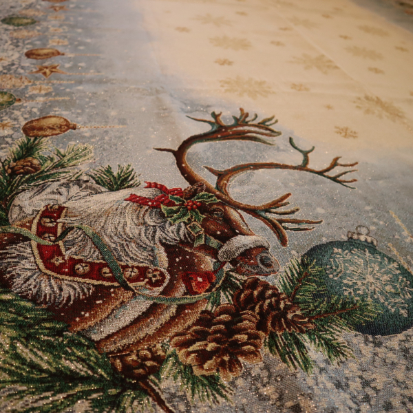 Gobelín panel s lurexom - obrus sob 155x240cm