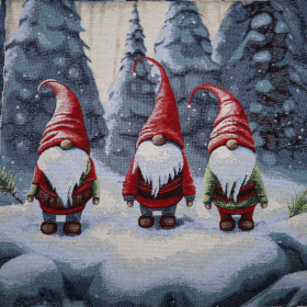 Gobelín panel - trpaslíci 45x45cm