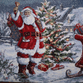 Gobelín panel - Santa 45x45cm