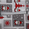 Vianočná bavlnená látka 160cm Santa