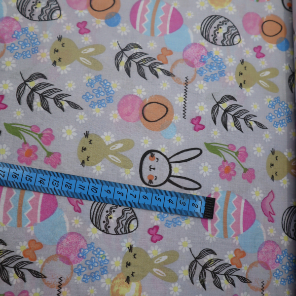 Bavlnená látka veľkonočný motív