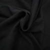 Viskóza čierna jemne krepovitá